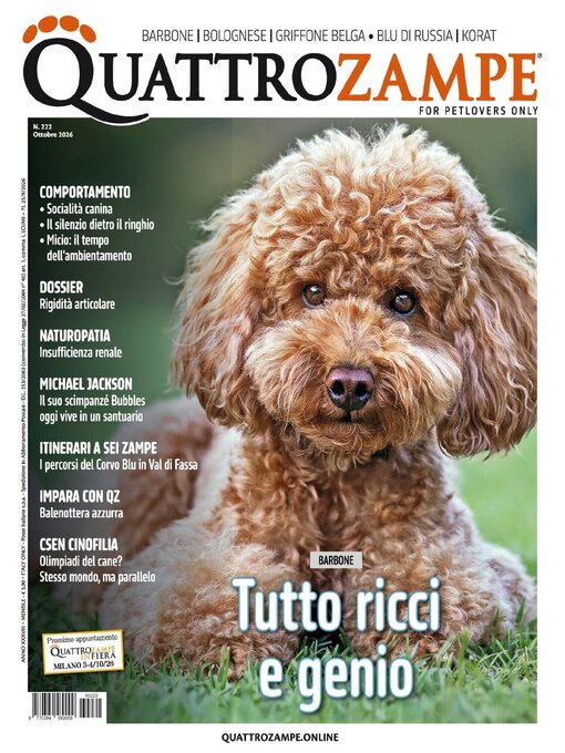 Cover image for Quattrozampe